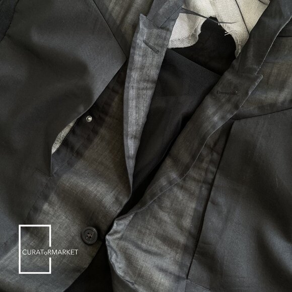 Rick Owens: EU48 GRAIL Runway Sample Cobra Silk Tatlin Jumbo Coat SS24 Lido - Picture 14 of 16